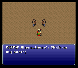 There's SAND on my boots!